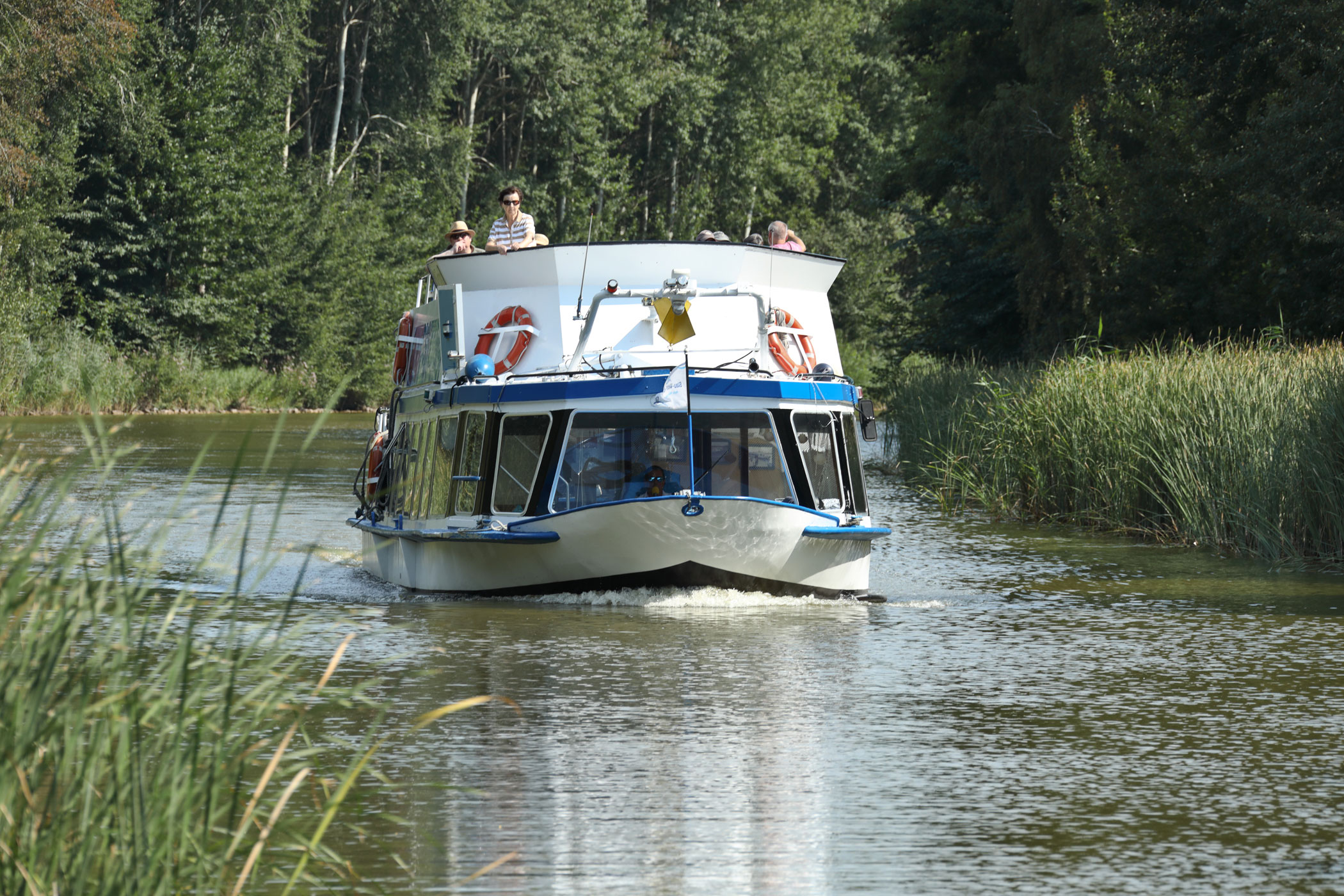9-Seen- und Kanalfahrt - Richtung Diemitzer Schleuse | Dauer: 4 Stunden