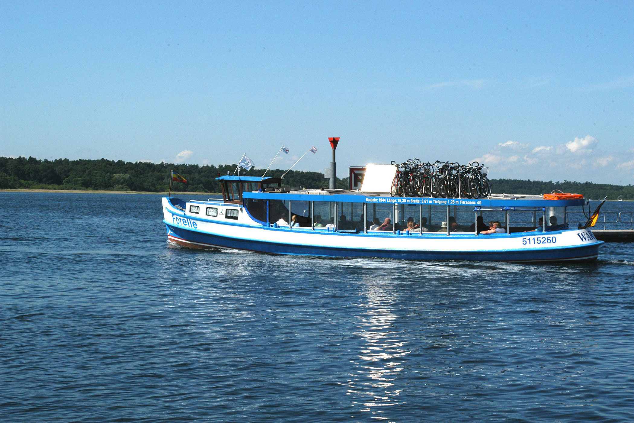 Osterrundfahrt auf dem Kummerower See | Dauer 2 Stunden